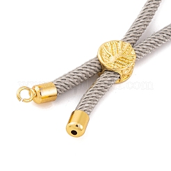 Nylon Cords Bracelet Makings Fit for Connector Charms&nbsp;AJEW-P116-01G-30
