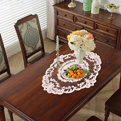 Polyester Flower Coasters&nbsp;AJEW-WH0609-184