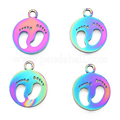 Ion Plating(IP) 201 Stainless Steel Pendants&nbsp;STAS-N098-229M