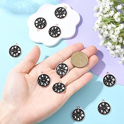 10Pcs Alloy Enamel Pendants&nbsp;FIND-YW0009-80