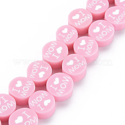 Handmade Polymer Clay Bead Strands&nbsp;CLAY-S096-013