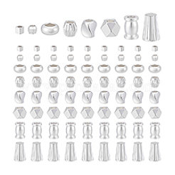 80Pcs 8 Styles Brass Spacer Beads&nbsp;KK-PH0013-54