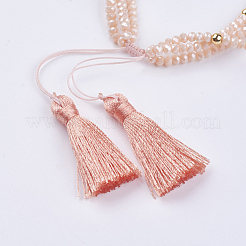 Glass Multi-strand Bracelets&nbsp;BJEW-I237-01D