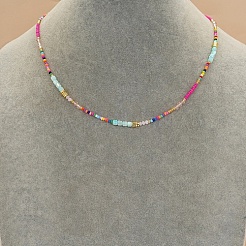 Glass Seed Beaded Necklaces for Women&nbsp;LO6603