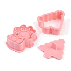 Christmas Plastic Cookie Candy Food Cutters Molds&nbsp;DIY-K080-03