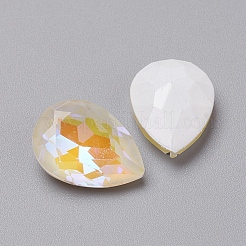 Glass Rhinestone Cabochons&nbsp;RGLA-L024-E03-MI