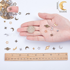 Zinc Alloy Cabochons & Links & Cabochon Enamel Settings&nbsp;PALLOY-SC0002-62