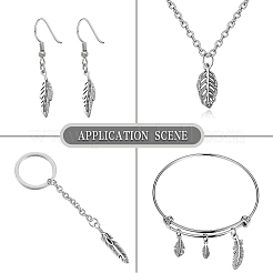 100Pcs 10 Styles Tibetan Style Alloy Pendants&nbsp;TIBEP-CJ0002-99