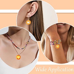 30Pcs 6 Styles Opaque Resin Pendants&nbsp;RESI-CJ0004-68