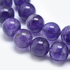 Natural Amethyst Beads Strands&nbsp;LS-G-E481-03-10mm