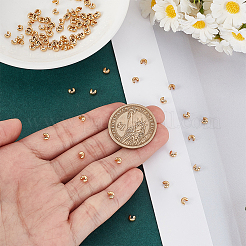 150Pcs Brass Crimp Beads&nbsp;KK-ME0003-52C