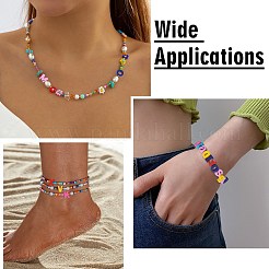 200Pcs Handmade Polymer Clay Beads&nbsp;CLAY-CJ0002-14