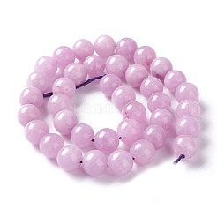 Natural White Jade Imitation Kunzite Beads Strands&nbsp;G-I299-F03-10mm