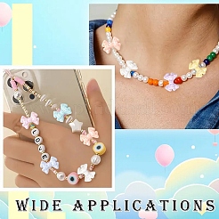 20Pcs UV Plating Opaque Acrylic Beads&nbsp;OACR-YW0003-60