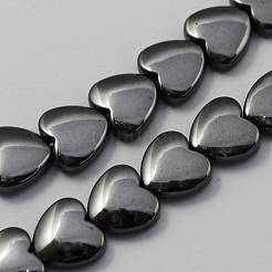 Non-magnetic Synthetic Hematite Beads Strands&nbsp;G-Q897-6x6mm
