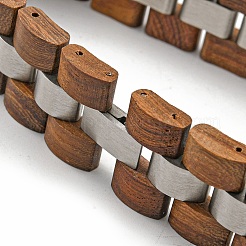 Wooden Watch Band Bracelets for Women Men&nbsp;BJEW-M306-03P