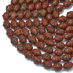 Natural Sesame Jasper Beads Strands&nbsp;G-K389-D27-01