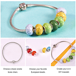 Imitation Turquoise Style Resin European Beads&nbsp;OPDL-Q132-M