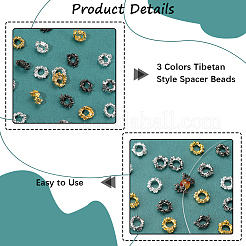 120Pcs 4 Colors Alloy Bead Frame&nbsp;FIND-SC0017-94
