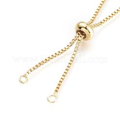 Brass Chain Bracelet Making&nbsp;KK-G279-02-NR