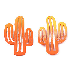 Spray Painted Iron Pendants&nbsp;IFIN-N008-024C