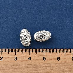 Brass Hollow Beads&nbsp;KK-TAC0002-77S