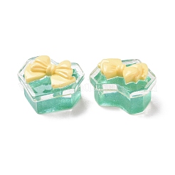 Transparent Resin Cabochons&nbsp;X-RESI-G029-C01