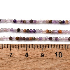 Natural Amethyst Lace Agate Bead Strands&nbsp;G-L629-B08-2mm