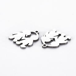Non-Tarnish 201 Stainless Steel Pendants&nbsp;STAS-Q240-056P