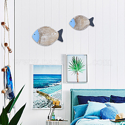 Wood Wall Decoration&nbsp;AJEW-WH20121-10A