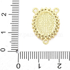 Brass Clear Cubic Zirconia Virgin Mary Chandelier Component Links&nbsp;KK-D325-07G-01