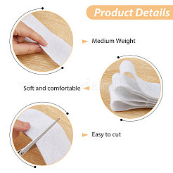 50M Polyester Fabric Embroidery Needle Felt for DIY Crafts&nbsp;DIY-WH0037-41