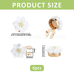 6Pcs Alloy Cufflinks&nbsp;FIND-PH0038-34C