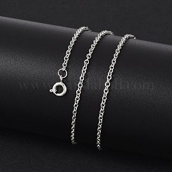 316 Surgical Stainless Steel Cable Chain Necklaces&nbsp;X-NJEW-JN01047-03