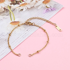 304 Stainless Steel Cable Chains Bracelets Making&nbsp;X-AJEW-JB00901