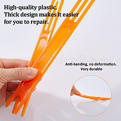 2Bags 2 Styles Plastic Fishing Netting Needle Shuttle&nbsp;TOOL-FH0001-85B