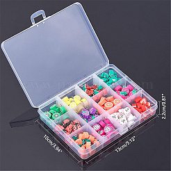 Handmade Polymer Clay Pendants&nbsp;CLAY-NB0001-12P
