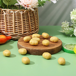 40Pcs Plastic 3D Potato Ornaments&nbsp;DJEW-CA0001-48