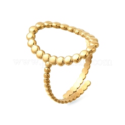304 Stainless Steel Open Cuff Rings&nbsp;RJEW-M072-13G