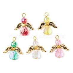 Acrylic with Alloy Pendants Kit&nbsp;PALLOY-JF02419