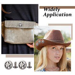 120 Bags Zinc Alloy Decorative Rivets&nbsp;FIND-FH0017-90B