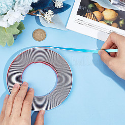 Matte Style PVC Self-Adhesive Floor Seam Stickers&nbsp;DIY-WH0033-51A-03