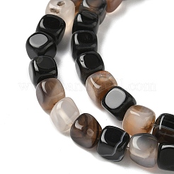 Natural Dragon Veins Agate Beads Strands&nbsp;G-G177-E23-01