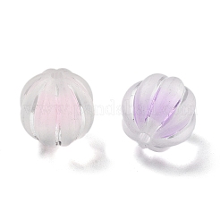 Frosted Transparent Acrylic Beads&nbsp;OACR-A032-15B