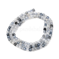 Natura Blue Rutilated Quartz Beads Strands&nbsp;GG-CBA9631-B01-01