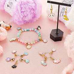 Alloy Enamel Pendant Decoration&nbsp;HJEW-SW00024-01