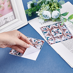 PVC 3D Self Adhesive Mosaic Pattern Stickers with Bright Film&nbsp;DIY-WH0217-11