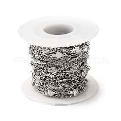 Tarnish Resistant 304 Stainless Steel Mushroom Link Chains&nbsp;STAS-B041-11P