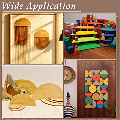 10Pcs Unfinished Wood Sheets&nbsp;WOOD-PH0003-99