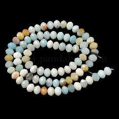NNatural Flower Amazonite Bead Strands&nbsp;G-D344-A35